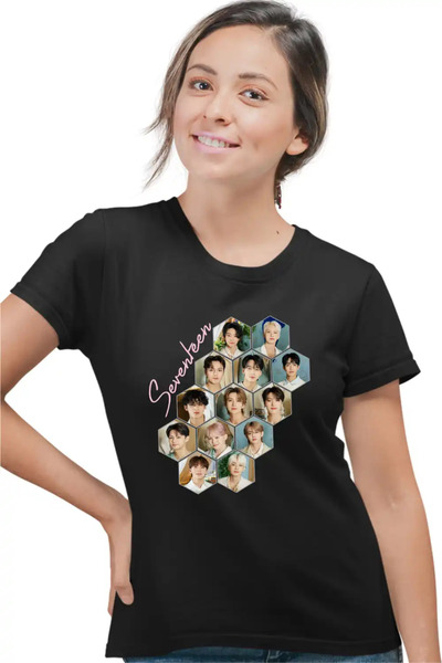 OEM Tricou Femei Seventeen Merch Kpop