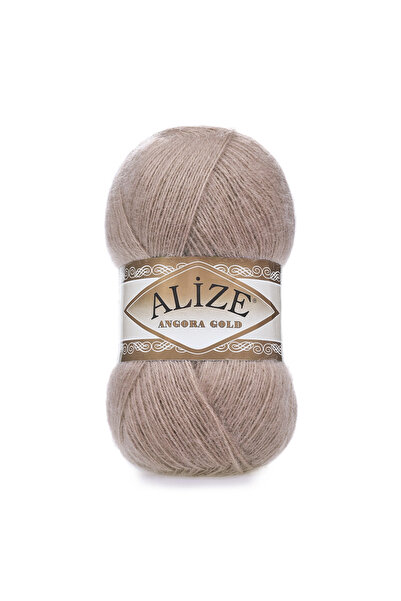 Kent Pazarı Color Code - 542 Alize Angora Gold Hand Knitting Yarn