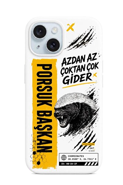 3GEN CASE iPhone 13 / 14 / 15 Uyumlu Porsuk Başkan Serisi Lansman Kılıf İçi K...