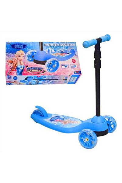 Genel Markalar RUNNER SCOOTER MAVİ KARLAR ÜLKESİ BRN-2549 KIZ IŞIKLI MAX 55 K...