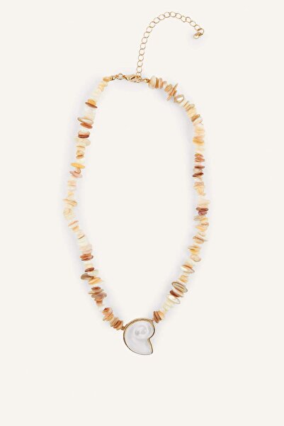 DeFacto Women's Sea Themed Bead Necklace H6981Axns