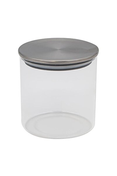 OEM Borcan de depozitare din sticlă, cu capac metalic, 350 ml, practic pentru...