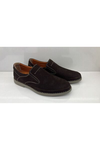 Tardelli 3734-3 Brown Nubuck Leather Orthopedic Sole Men's Shoes