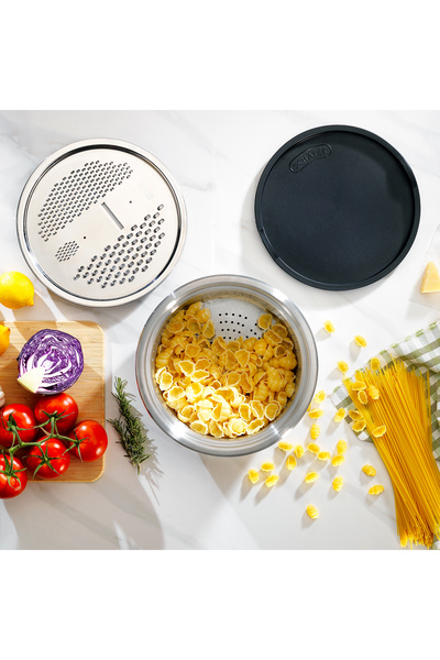 Schafer Gurme Multifonksiyonel Rende 4 Parça-Inox