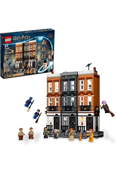 LEGO Harry Potter 12 Grimmauld Place 76408 Building Toy Set for Kids, Girls, ...