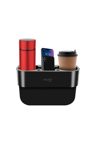 Space24 Sp108 In-Car 2-Cup Holder Black