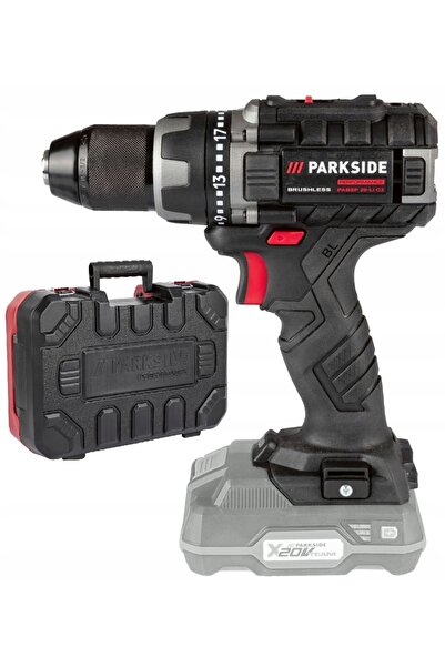 PARKSIDE Șurubelniță electrică, ParkSide, Plastic, 19x19.5x7.6 cm, 1.1 kg, 20V, 60Nm, Negru
