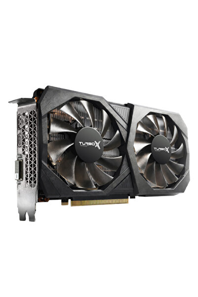 TURBOX RTX3050 Twin x2 Nvidia GDDR6 128Bit Hdmi.Display.DVI Çift Fan 8GB Ekra...