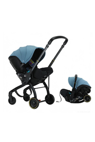 Belecoo Cărucior 3 în 1 pentru copii, cu scaun auto, parasolar UPF 50+, ultra...