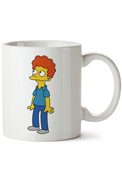 ET ERTAPASSAGE original creative designs Simpsons Printed Porcelain Mug, Mach...