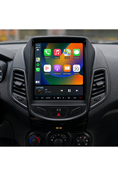 Navigold Ford Fiesta 9.7" Tesla Ekran Android Multimedya T133 4+64GB Kablosuz...