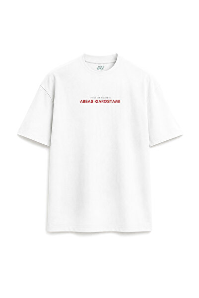 Darkia Directed by Director Series Abbas Kiarostami Printed Text Unisex White...