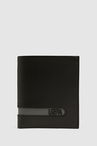 U.S. Polo Assn. Men's Black Wallet 50323435-Vr046