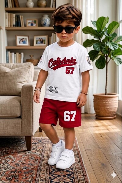 Babyy Look بدلة صيفية للأولاد من الأعلى إلى الأسفل