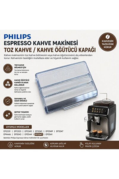 Philips Espresso Makinesi Öğütücü Kapağı