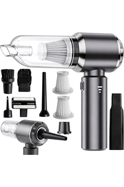 varioshop Aspirator portabil fără fir VarioShop ® 3 în 1, aspirare și suflare...