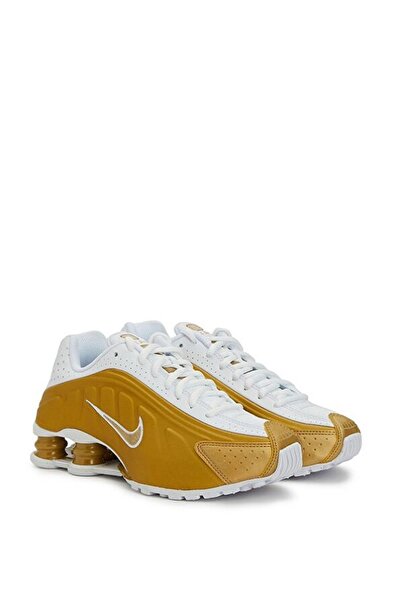 Nike SHOX R4 GS METALLİC GOLD SNEAKER