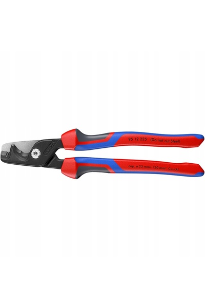 Knipex Clește tăietor de cabluri cu tăiere oblică 95 12 225
