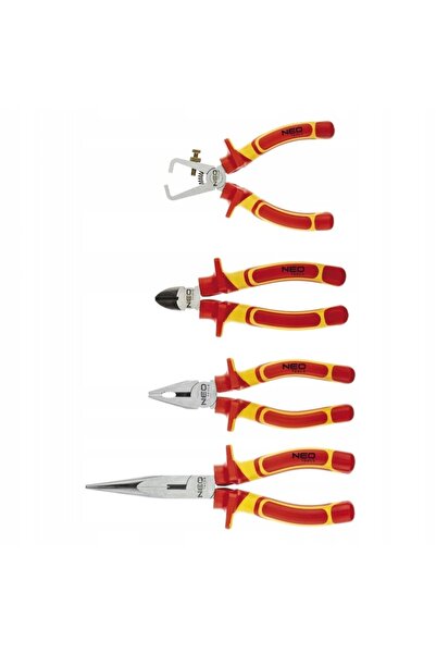 NO BRAND Set clești Neo tools 01-236, 4 bucăți