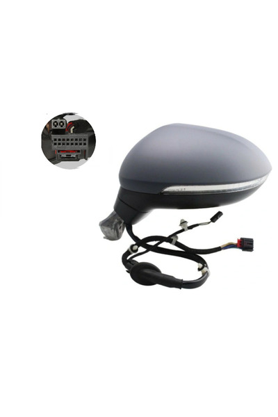 RapidAuto Oglinda exterioara Volkswagen Passat (B8), 08.2014-, Stanga, reglar...