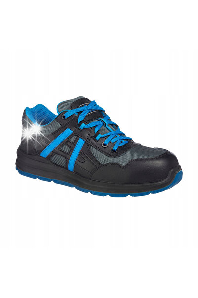 PORTWEST BUTY PÓŁBUTY ROBOCZE FT60 MERSEY SAFETY S1P MĂRIMEA 45 FT60BKB