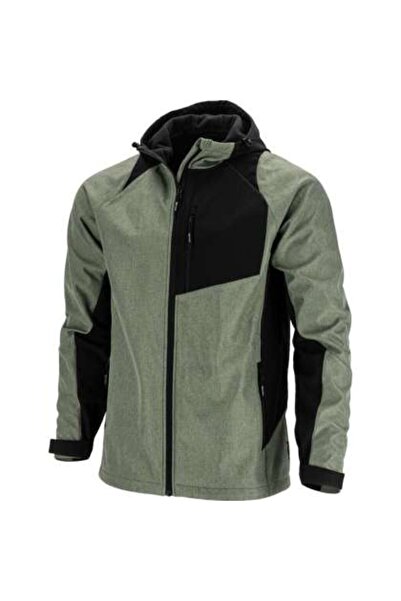 Lahti Pro Jacheta Elastica Cu Gluga / Gri-verzui - L
