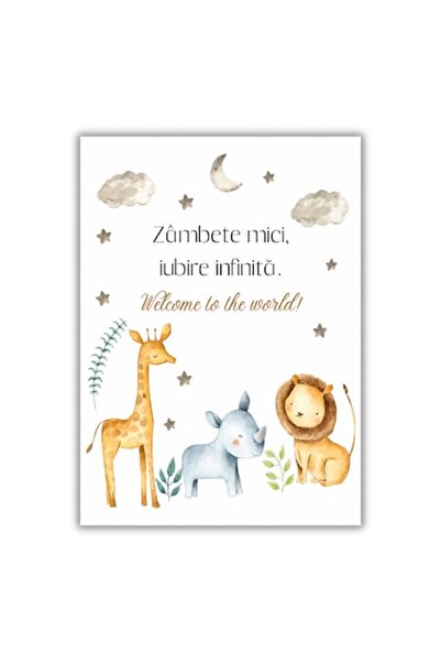 OEM Felicitare 13x18 cm cu plic, Botez, Model 6