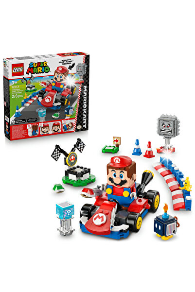 LegoPazar Set de construcție LEGO Super Mario 72043 - Mario Kart: Figurină in...