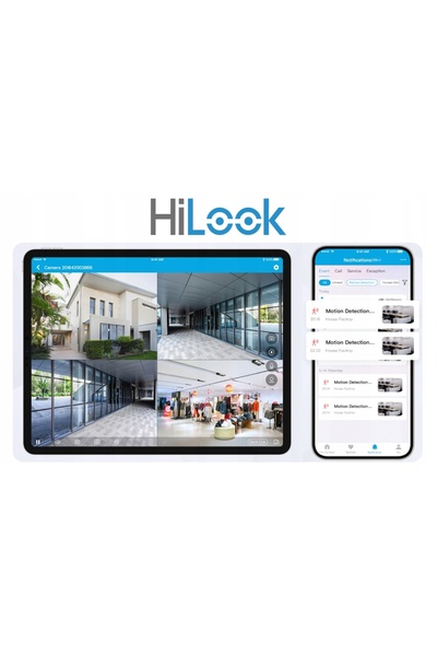 NO BRAND Cameră IP exterioară 5MP PoE Hilook de la Hikvision IPCAM-T5 IR30m