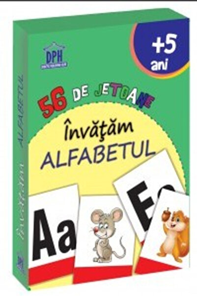 Editura DPH Jetoane pentru învățarea alfabetului, - Editura DPH