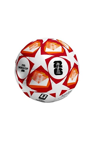 FIFA Official Football World Cup 2026 White with Red/Orange