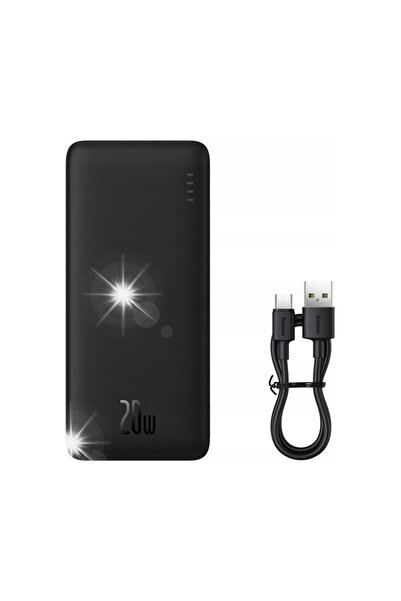 Baseus Powerbank Bateria Airpow PD 20W 20000mAh Încărcare rapidă + Cablu
