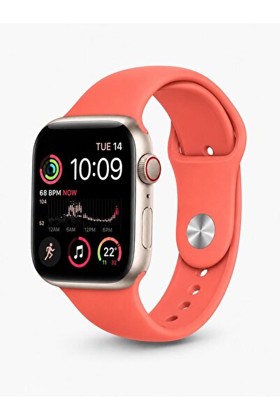 Miyole Apple Watch Uyumlu 4 5 6 7 8 9 10 Se 38 40 41 Uyumlu Kordon Silikon