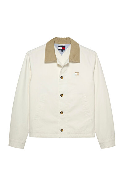 Tommy Hilfiger Jachetă bărbătească tip chore, croială boxy, cu logo tonal, mă...