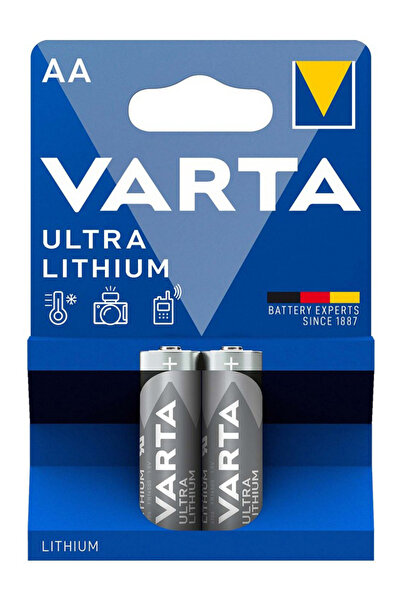 Varta μπαταρίες λιθίου Ultra, AA, 1.5V, 2τμχ