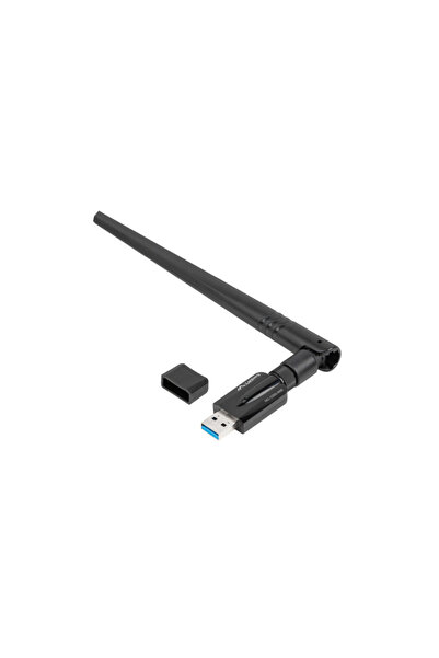 Lanberg Adaptor WiFi USB Dual-Band AC1200 cu antene interne și externe