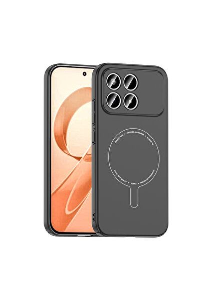 m.tk moveteck Xiaomi Poco F8 Pro Uyumlu Kılıf Kamera Korumalı Magsafe Şarj Öz...