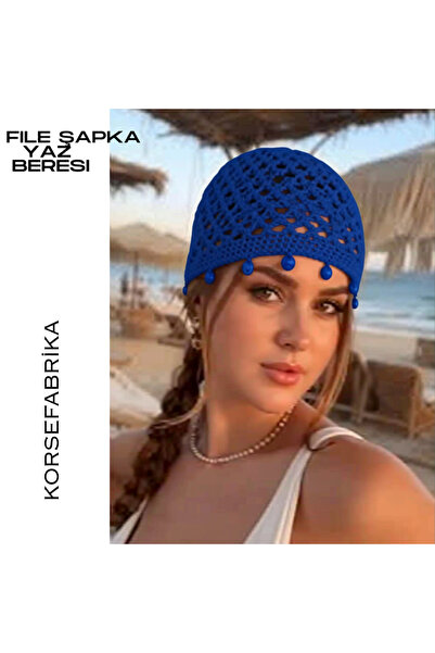korsefabrika trend mood store Women's Bohemian Style Summer Perforated Beret ...