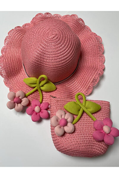 Millacom Children's Straw Hat and Bag