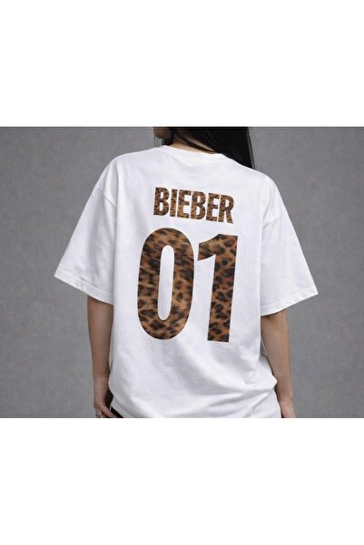 Grafftee Clothing Justin Bieber Printed Unisex Oversize T-Shirt