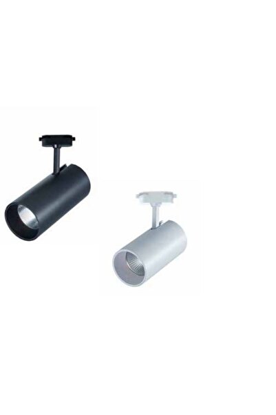 InLight Μαύρο Μονοφασικό Σποτ Ράγας LED 20W 1700lm 3CCT T1-05500-Black
