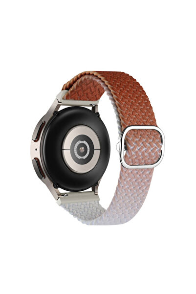 OEM Λουράκι νάιλον για Xiaomi Watch 2 Pro Xiaomi Watch S3 Καφέ Μπεζ Λευκό