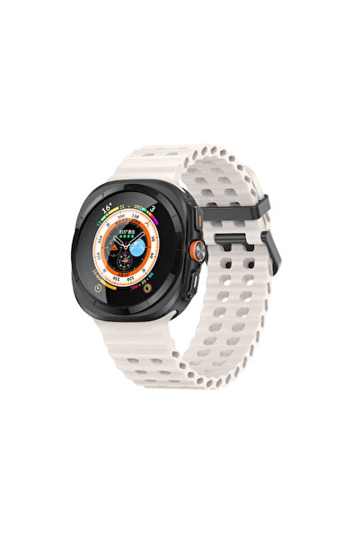 OEM Λουράκι Σιλικόνης Ocean με Διπλή Σειρά Οπών για Samsung Galaxy Watch Ultr...
