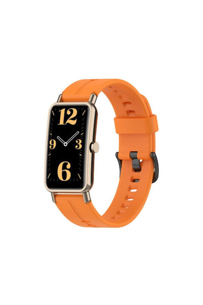 OEM Λουράκι Σιλικόνης Πορτοκαλί (Huawei Watch Fit mini)