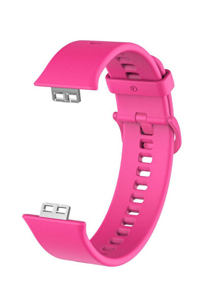 OEM Λουράκι Σιλικόνης Ροζ (Huawei Watch Fit)