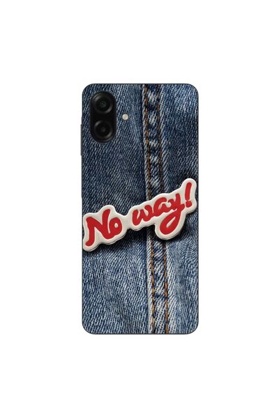 OEM Θήκη συμβατή με Samsung Galaxy A07 4G Σιλικόνης Τζελ TPU Μοντέλο No Way J...