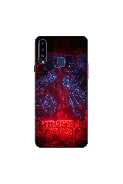 OEM Θήκη συμβατή με Samsung Galaxy A20S Σιλικόνης Τζελ TPU με σχέδιο Stranger...