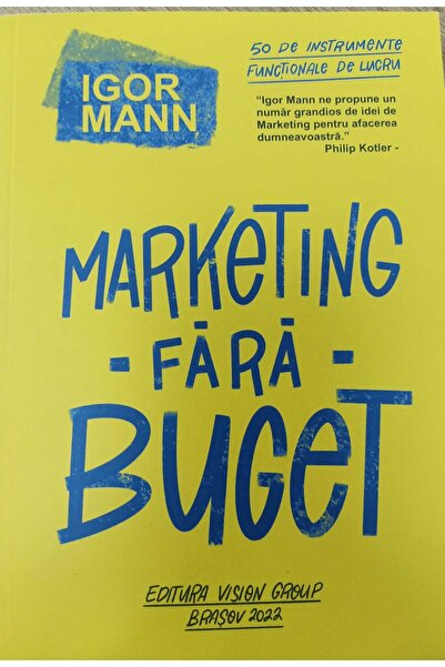 LIBRARIA VISION Marketing fără buget