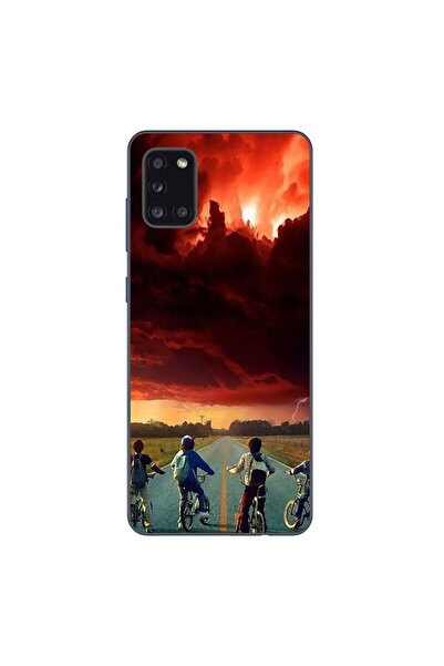 OEM Θήκη συμβατή με Samsung Galaxy A31 Σιλικόνης Gel TPU με σχέδιο Stranger T...