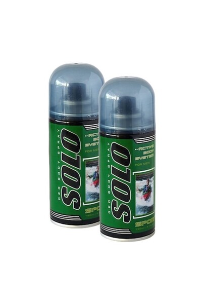 Solo Set 2x deodorant sport bărbați 75 ml